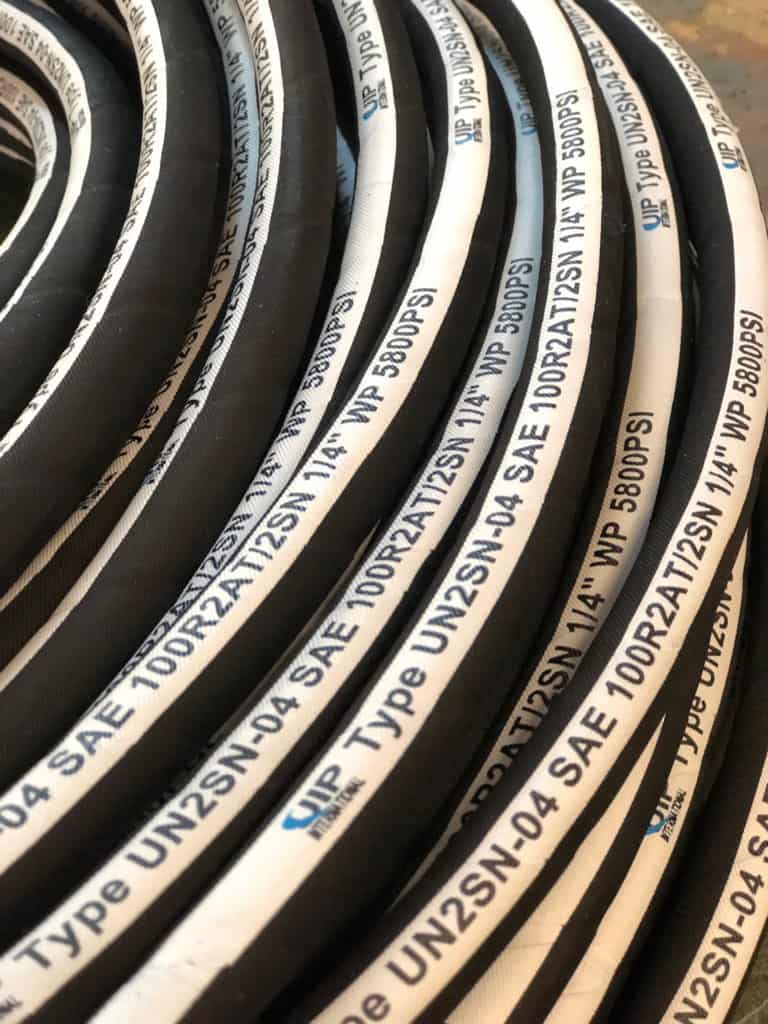 Hydraulic Hoses & Fittings Bulk Reels & Custom Assemblies