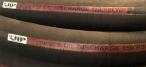 oil and discharge hose