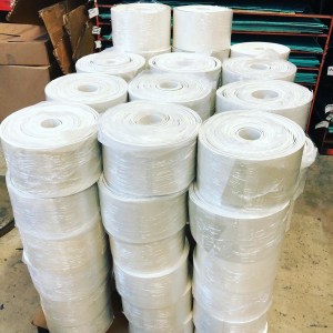 white rubber rolls